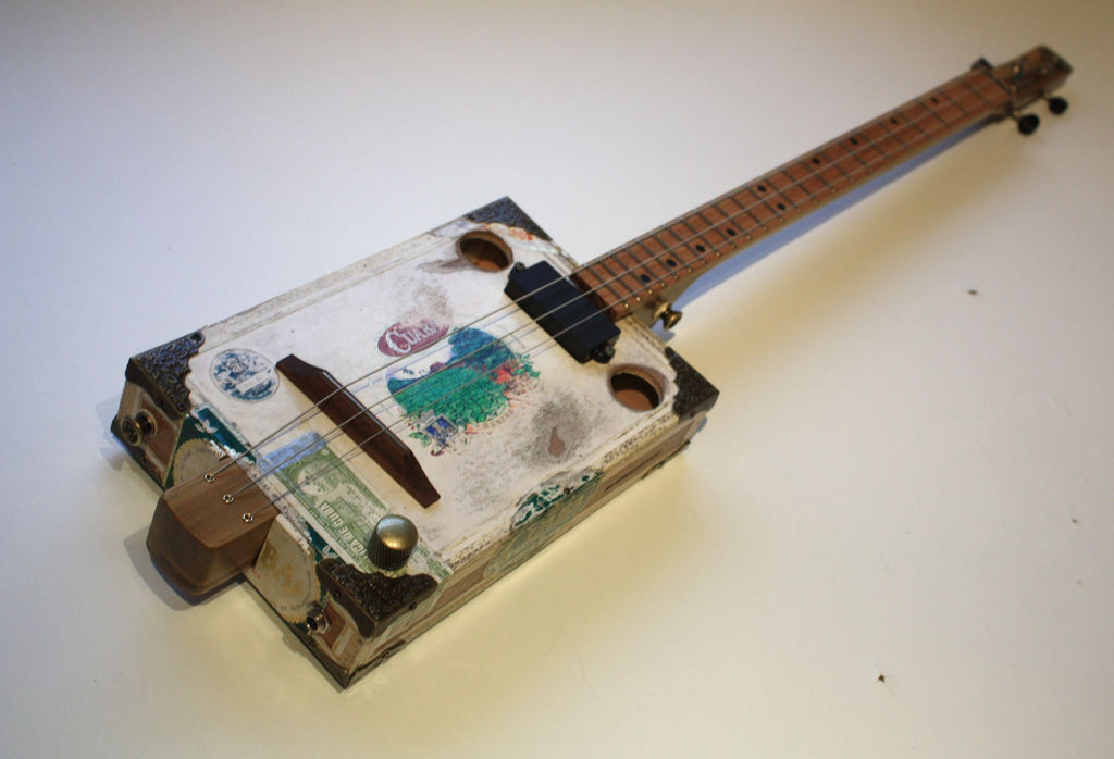 Cuaba Habana - Compact - 3 string cigar box guitar