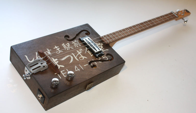 Matsuba Diner Humbucker - 3 String Cigar Box Guitar