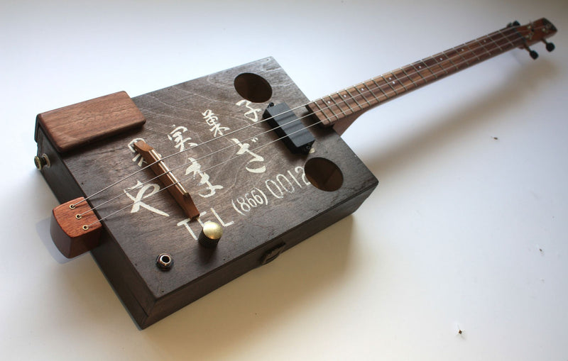 Yamazaki - Compact - 3 String Cigar Box Guitar