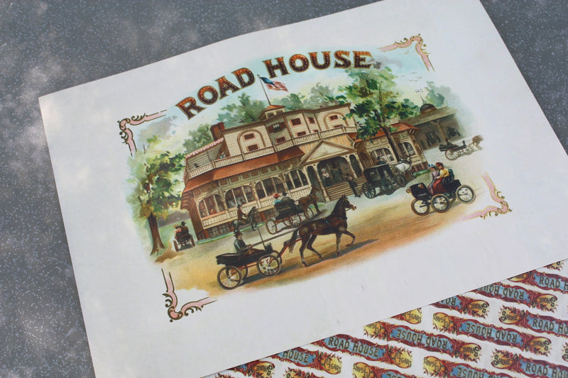 Humbucker 3 String Guitar Kit. Plain Box and repro cigar box.