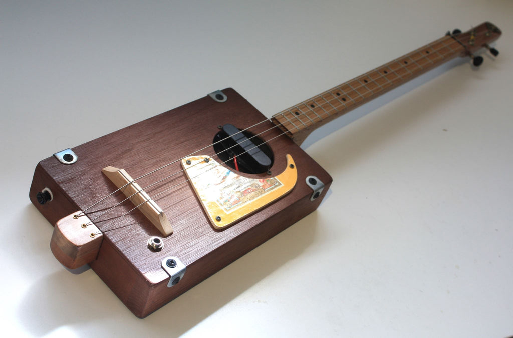 Workshop Series, rustburst finish - 3 String Cigar Box Guitar