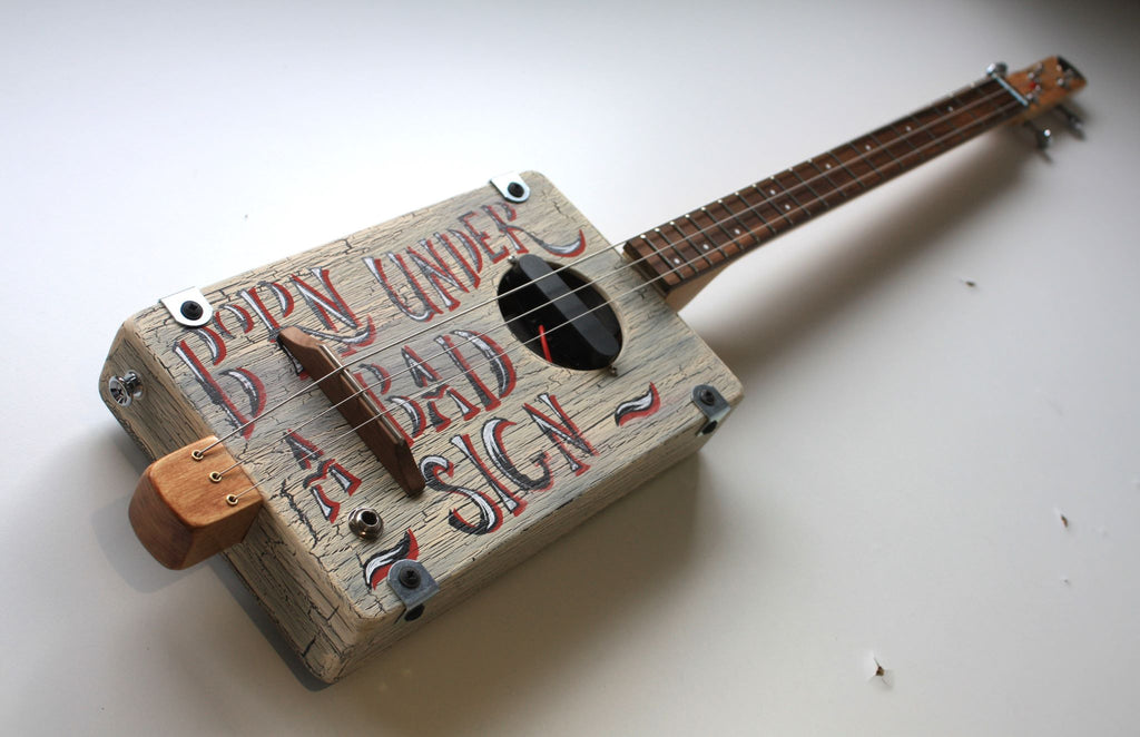 Workshop Series - "Born Under a Bad Sign" Cream - 3 String Cigar Box Guitar
