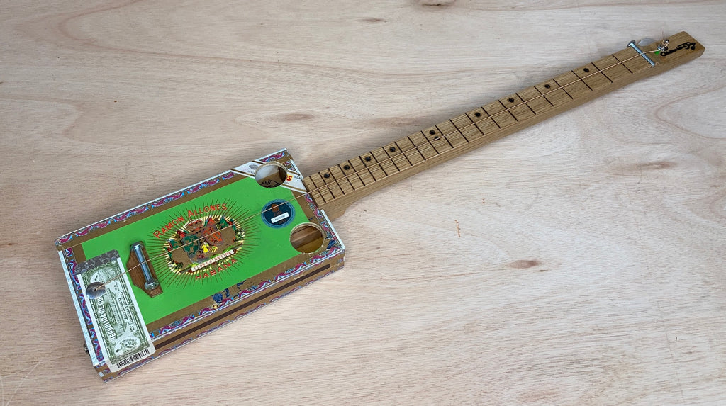 Ramon Alones Diddley Bow - piezo pickup