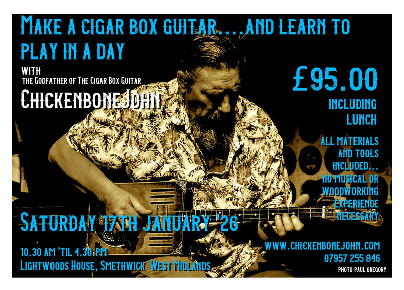 Make and Play workshop, Smethwick, Saturday 17th January 2026