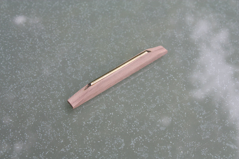 Bridge - Walnut Fretwire for 3 or 4 string