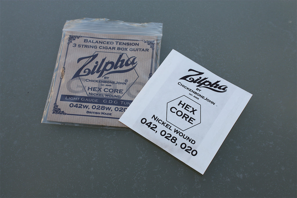 Zilpha Strings - Balanced Tension "Light Gauge" GDG (Nickel)