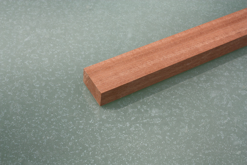 Sapele mahogany, 36 x 22 x 900mm, ideal for 3 string cigar box guitars.