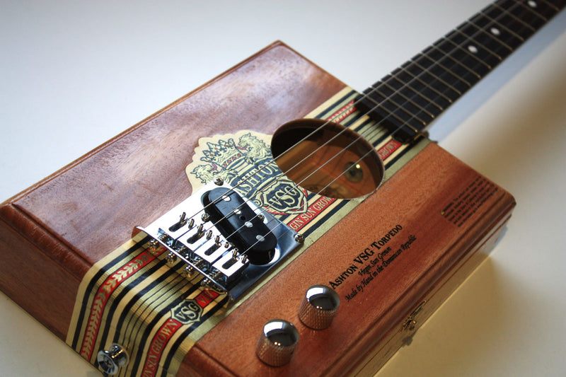 Ashton - 4 string cigar box tenor guitar