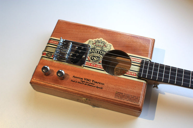 Ashton - 4 string cigar box tenor guitar