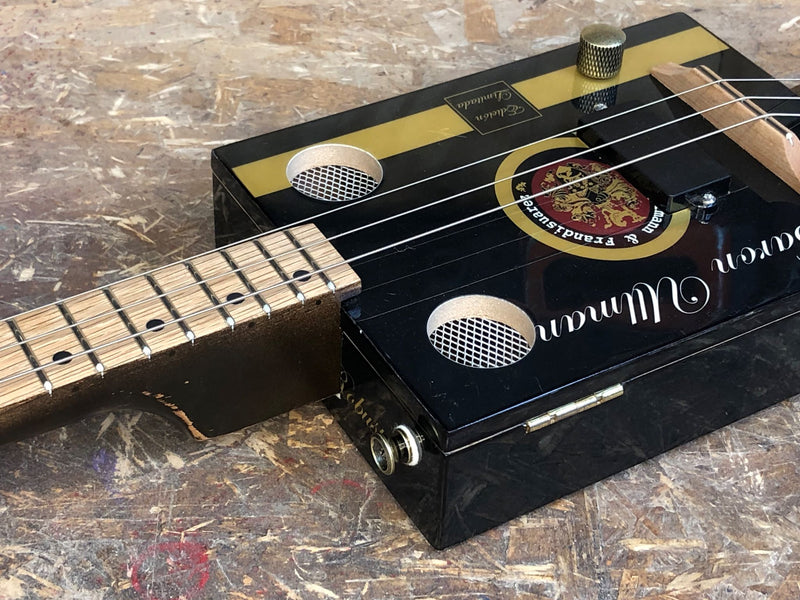 Baron Ullmann - Compact - 3 String Cigar Box Guitar
