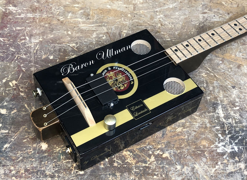 Baron Ullmann - Compact - 3 String Cigar Box Guitar