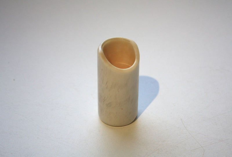 Real bone guitar slide