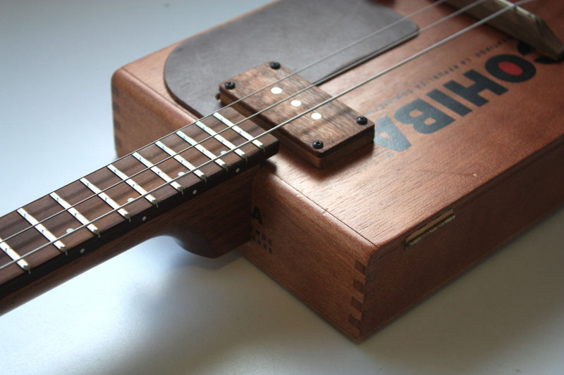 Cohiba - Handwound Pickup - 3 String Cigar Box Guitar