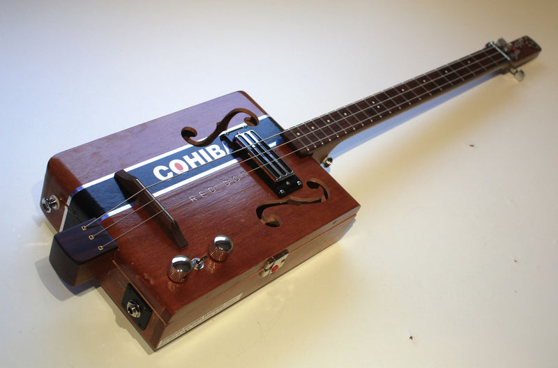 Cohiba - Humbucker - 3 String Cigar Box Guitar