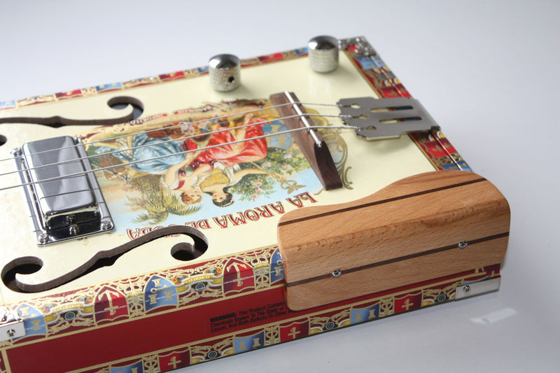 La Aroma de Cuba - Humbucker - 3 String Cigar Box Guitar