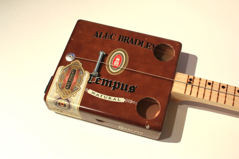 Alec Bradley - Diddley Bow - piezo pickup