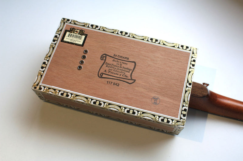 Arturo Fuente - 4 string cigar box tenor guitar