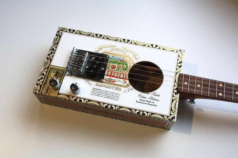 Arturo Fuente - 4 string cigar box tenor guitar