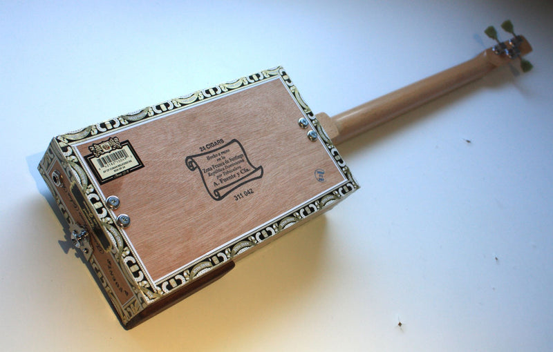 Arturo Fuente - Humbucker Pickup - 3 String Cigar Box Guitar