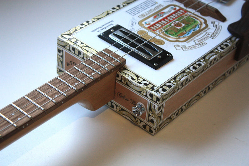 Arturo Fuente - Humbucker Pickup - 3 String Cigar Box Guitar