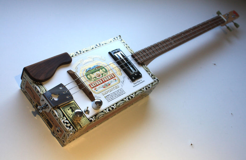 Arturo Fuente - Humbucker Pickup - 3 String Cigar Box Guitar