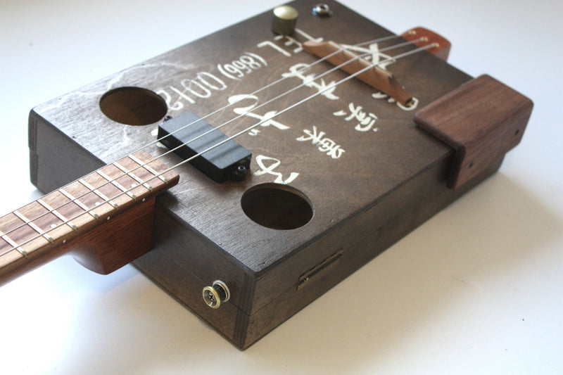 Yamazaki - Compact - 3 String Cigar Box Guitar