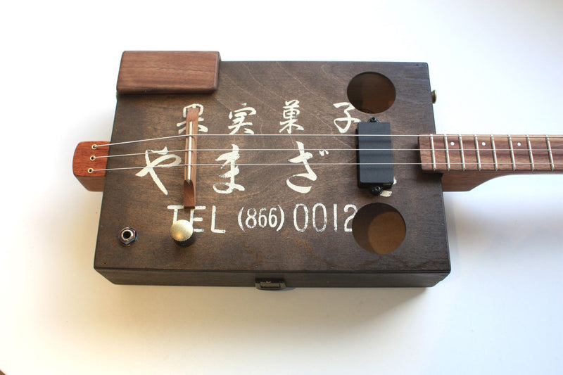 Yamazaki - Compact - 3 String Cigar Box Guitar