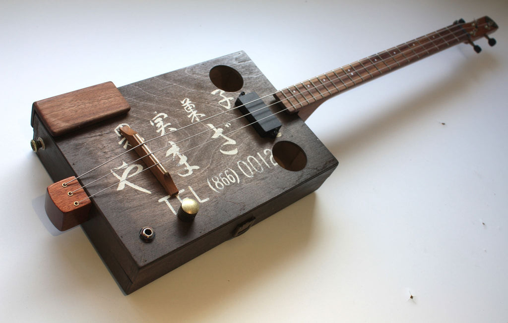 Yamazaki - Compact - 3 String Cigar Box Guitar