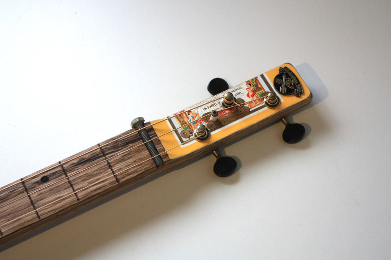Bolivar - Fretless - 3 String Cigar Box Guitar