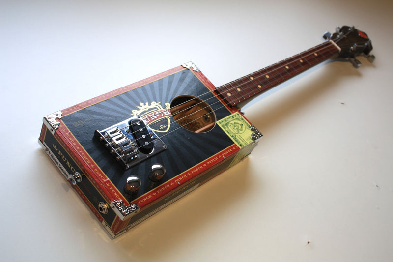 Punch - 4 string cigar box tenor guitar