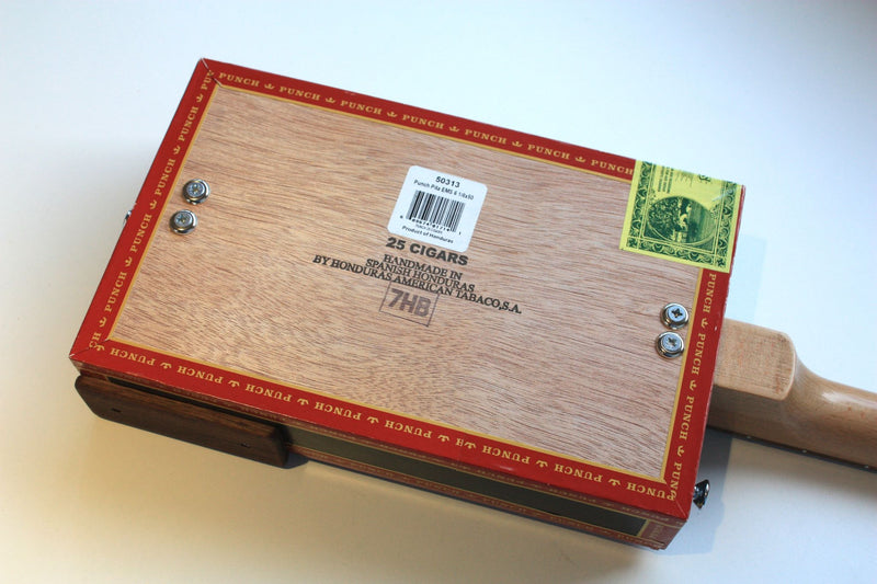 Punch - Humbucker- 3 String Cigar Box Guitar