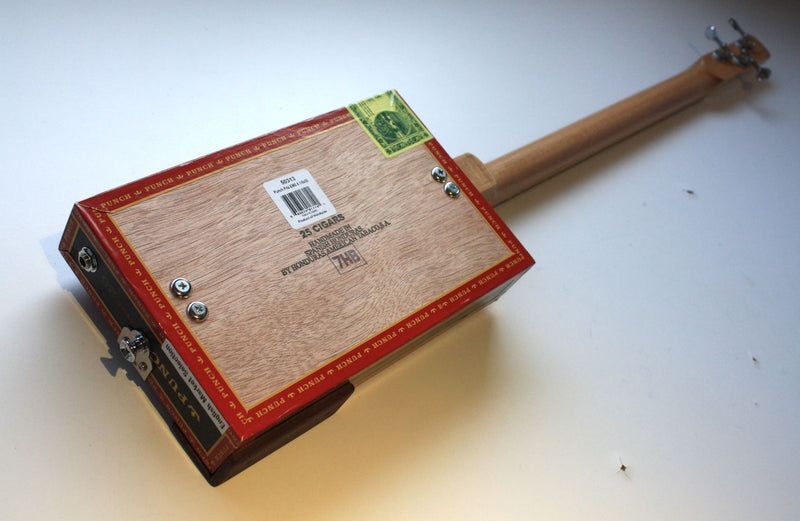 Punch - Humbucker- 3 String Cigar Box Guitar