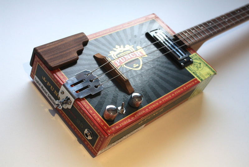 Punch - Humbucker- 3 String Cigar Box Guitar