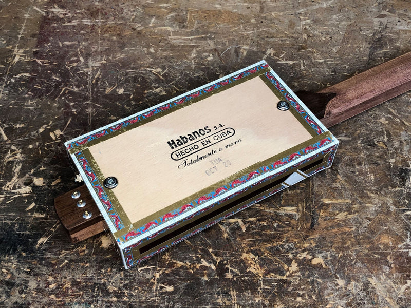 Ramon Allones, Fretless - 3 String Cigar Box Guitar