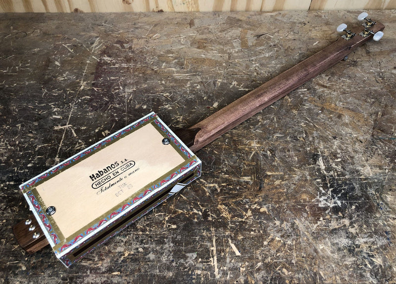 Ramon Allones, Fretless - 3 String Cigar Box Guitar