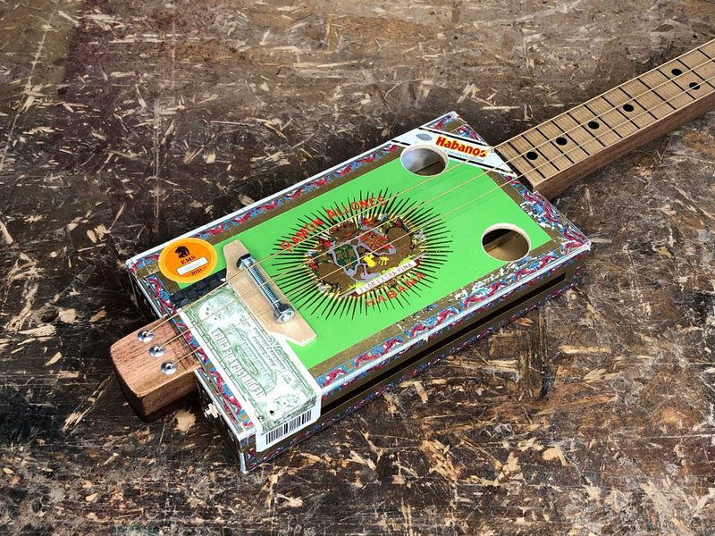Ramon Allones, Fretless - 3 String Cigar Box Guitar