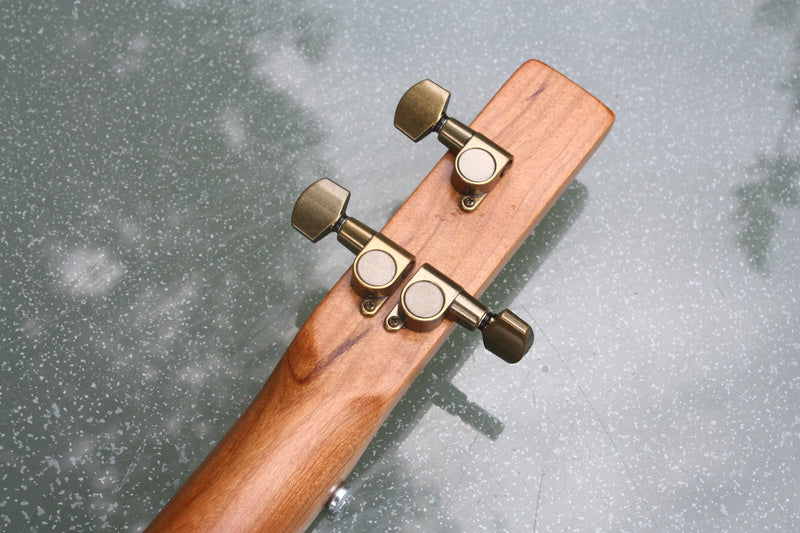 "Special" - bronze humbucker - 3 string cigar box guitar
