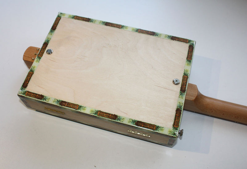 "Stag Horn" Humbucker - 3 string cigar box guitar