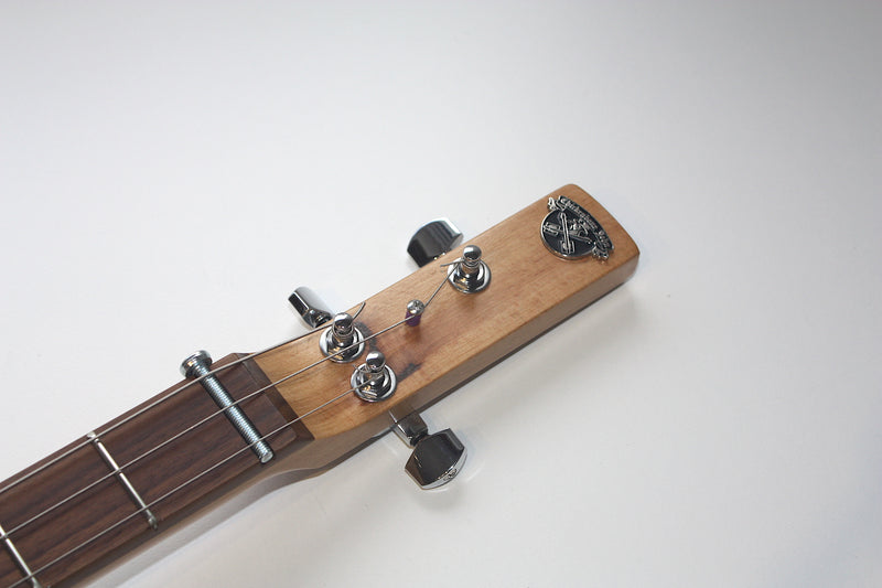 Handpainted Skulls 'n ' Roses - 3 String CBG with custom hardshell case.
