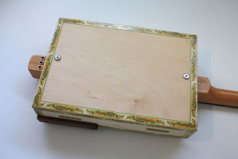 Speckled Trout compact - 3 String Cigar Box Guitar by Chickenbone John ...