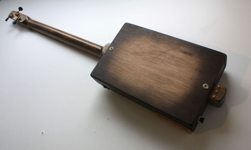 Workshop Series - Dark Oak - 3 String Cigar Box Guitar LEFTY