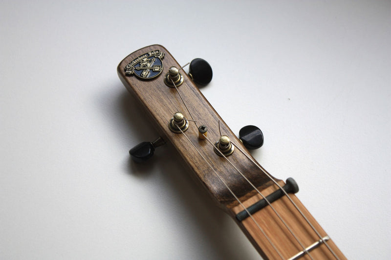 Workshop Series - Dark Oak - 3 String Cigar Box Guitar LEFTY