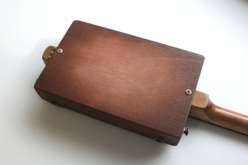 Workshop Series - Fretless - Russet - 3 String Cigar Box Guitar