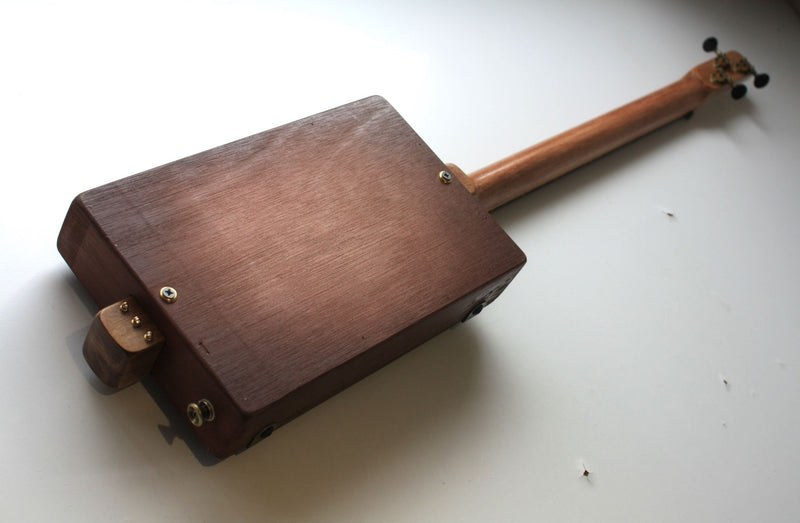 Workshop Series - Fretless - Russet - 3 String Cigar Box Guitar