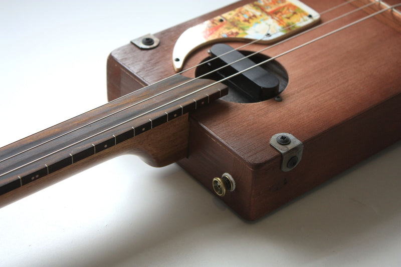 Workshop Series - Fretless - Russet - 3 String Cigar Box Guitar