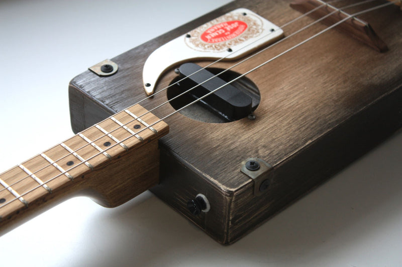 Workshop Series - Dark Oak 3 String Cigar Box Guitar