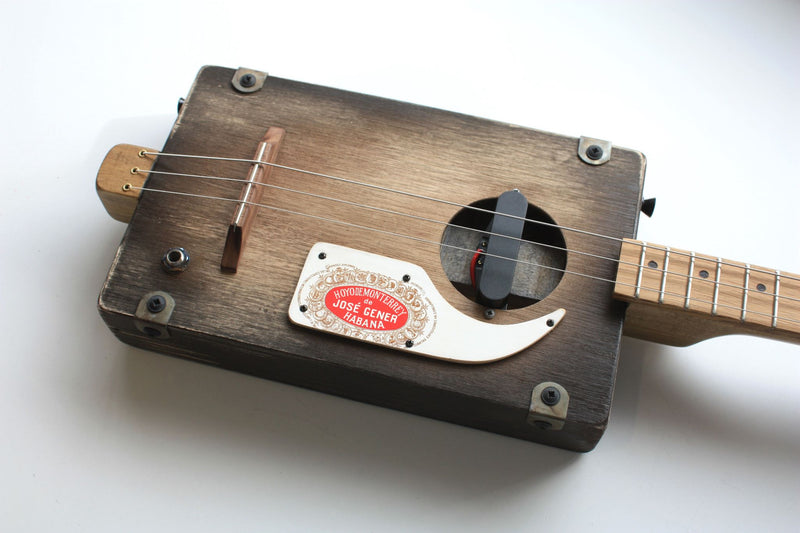 Workshop Series - Dark Oak 3 String Cigar Box Guitar