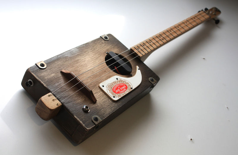 Workshop Series - Dark Oak 3 String Cigar Box Guitar