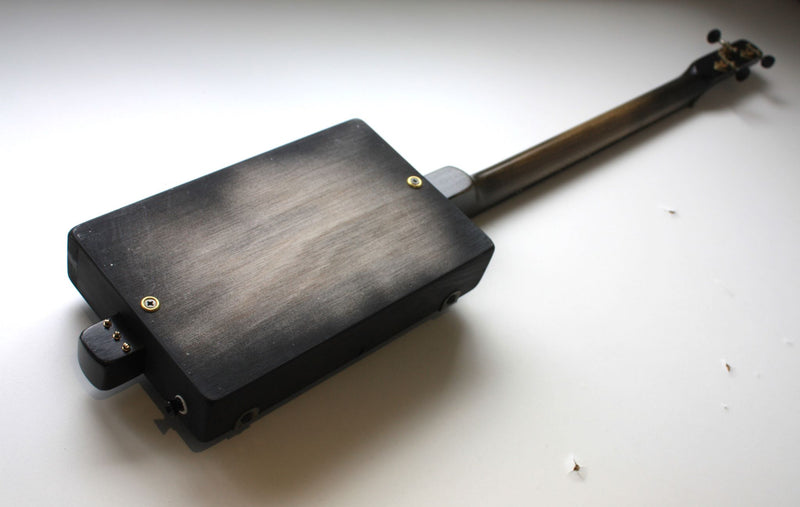 Workshop Series - Black - 3 String Cigar Box Guitar