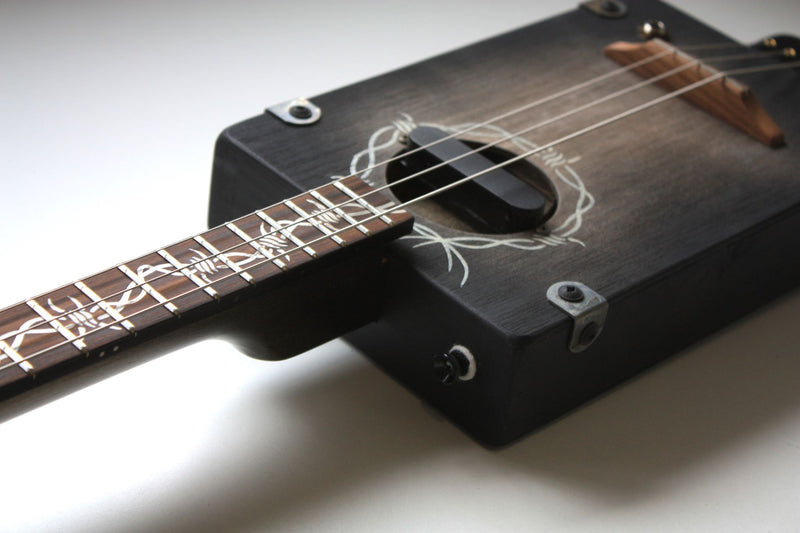Workshop Series - Black - 3 String Cigar Box Guitar